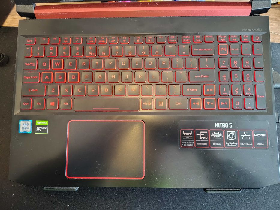 Sprzedam Laptopa Acer Nitro 5 AN515-54 | 512GB SSD, GTX 1660Ti