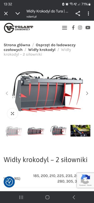 Krokodyl tur łyżko krokodyl volant