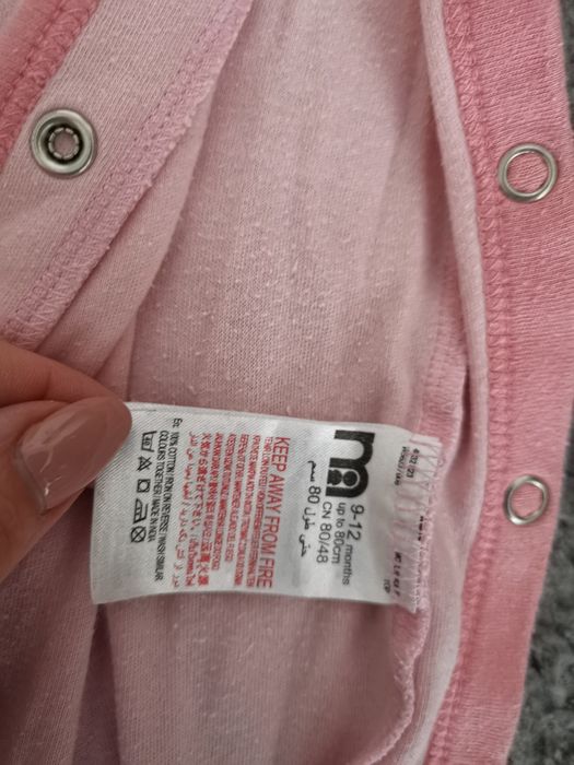 Pajacyki bawełniane zestaw 2 szt. r. 80/86