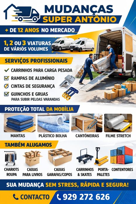 Mudanças Super Antonio- Povoa de Varzim