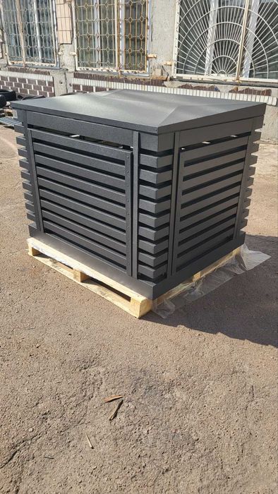 Корпус металевий декоративний для генератора Кожух  зищитный жалюзи