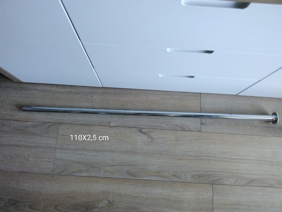 Drążki meblowe chromowane
