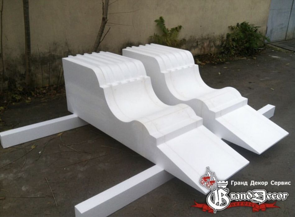 Фасадный внутренний декор из Пенопласта Гипса Бетона Лепнина Резка