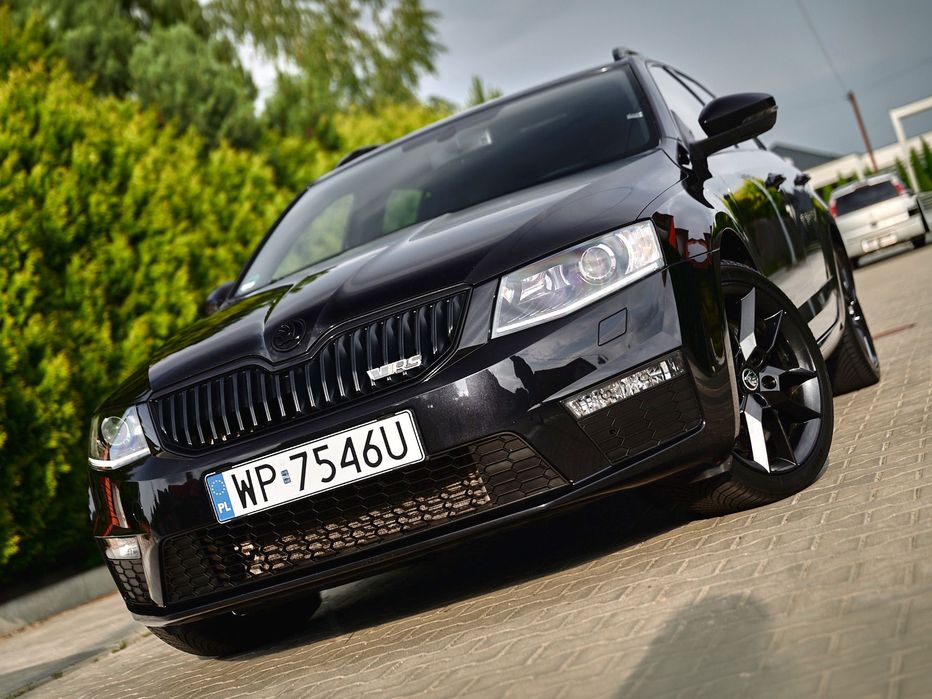 Skoda Octavia Octavia VRS Challenge Black Bezwypadkowa Tylko 185 Tyś