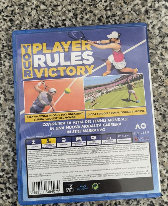 Ao tennis 2 PlayStation 4