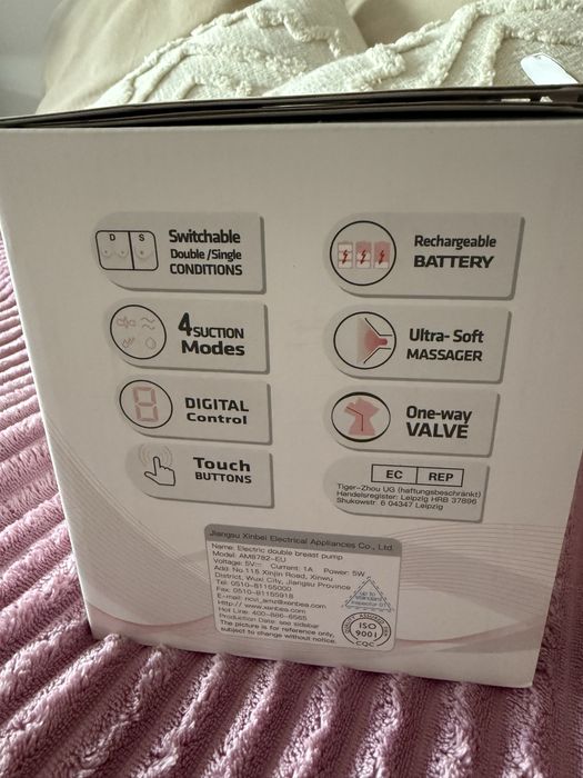 Bomba de extração de leite