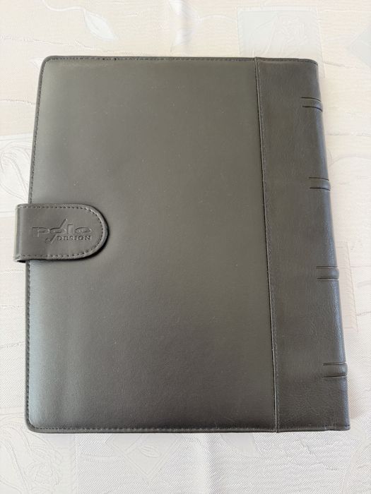 Skórzana aktówka teczka A4 na dokumenty jak nowa