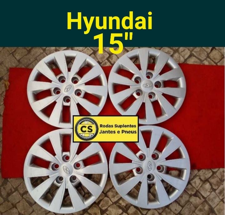 Tampões roda Jante 15, 16, 17  Ford  Audi Citroen Opel BMW Mercedes Renault