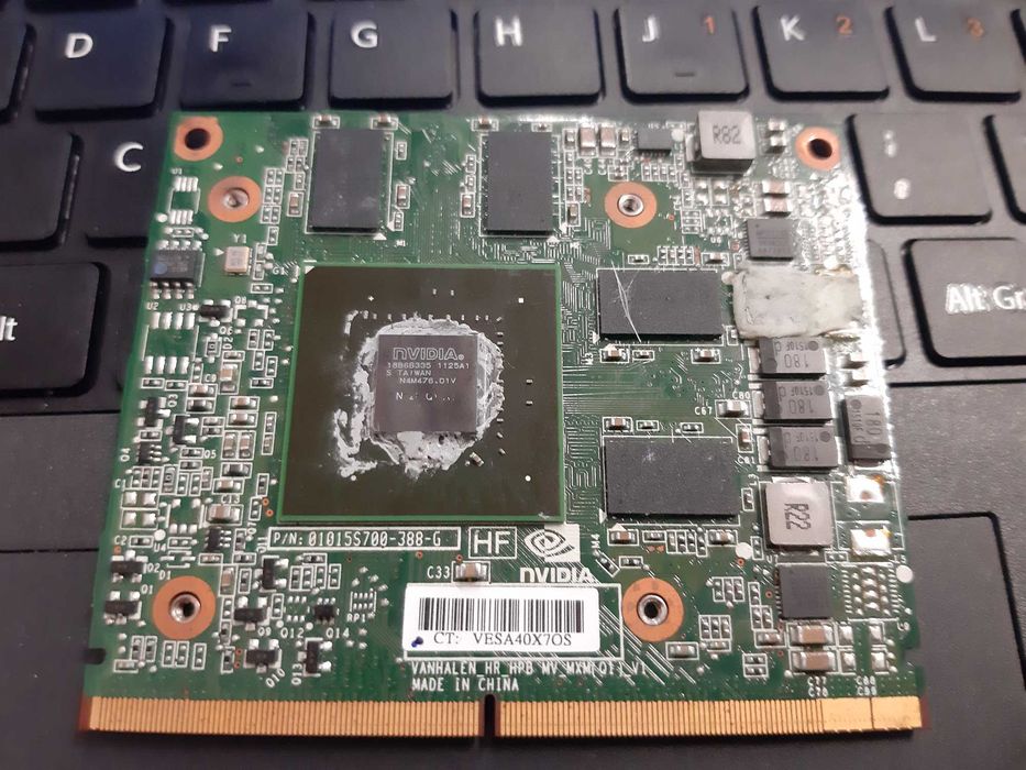 HP EliteBook 8560w Graphics Card Fully Functional64738226178945120