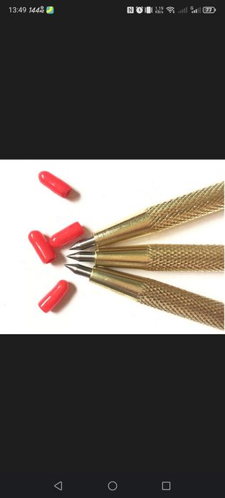 Ручка для скла, кераміки та металу з карбідо-вольфрамовим наконечником