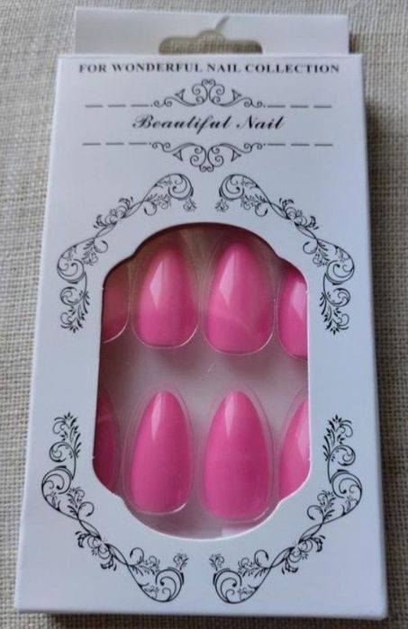 Накладные ногти 24 шт с клеем, НОВЫЕ в упаковке