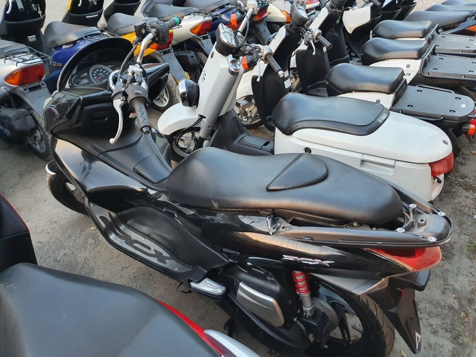 Скутер Хонда Дио 95 серый из Японии купить мопед