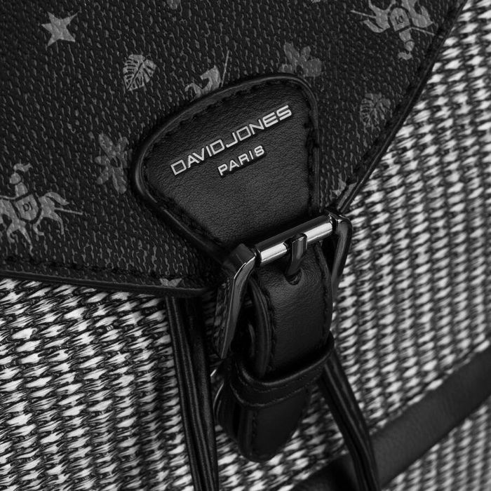 elegancki plecak damski ze skóry ekologicznej - david jones