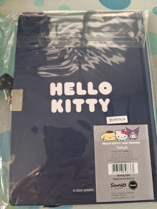 Notatnik pamiętnik Hello kitty