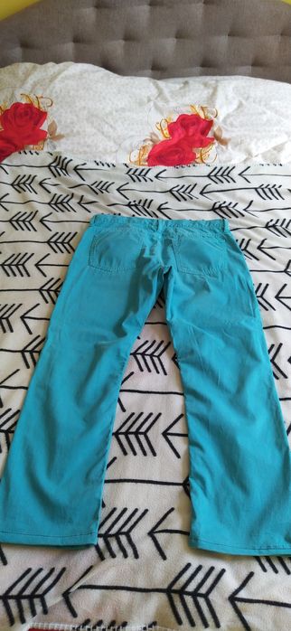 Spodnie 34/30 Hilfiger kolor zielony