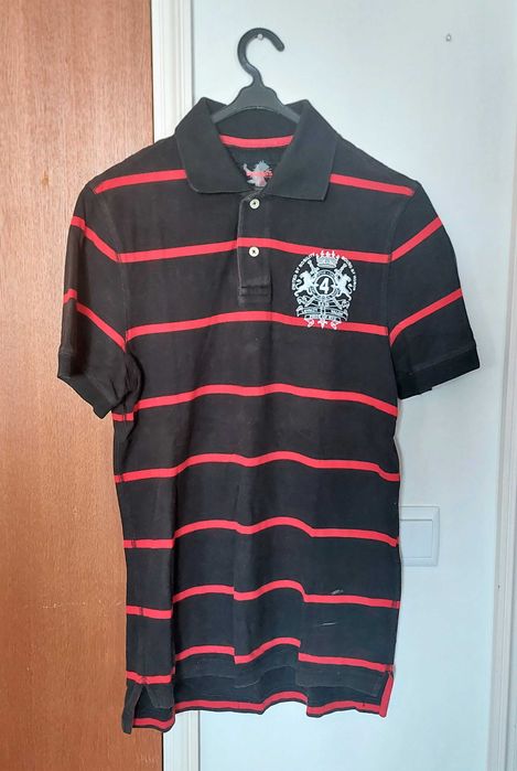 Striped Polo T-Shirt