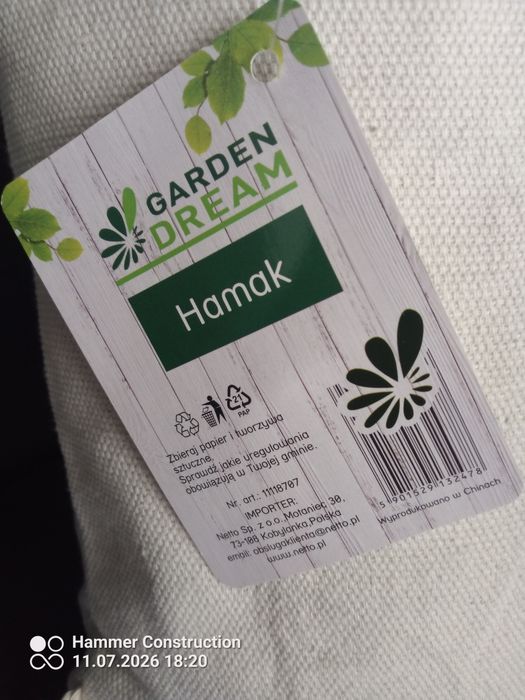 Hamak z frędzlami