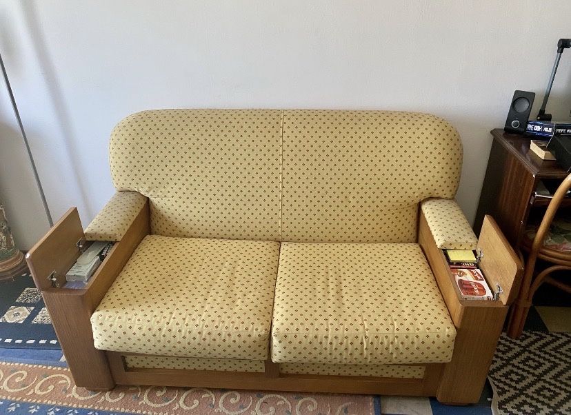 Sofá-Cama Vintage