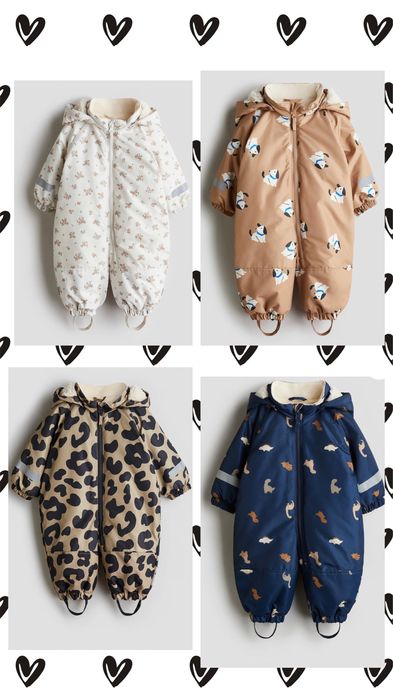 Комбінезон H&M зимовий новий 80 86 92 98 104 см