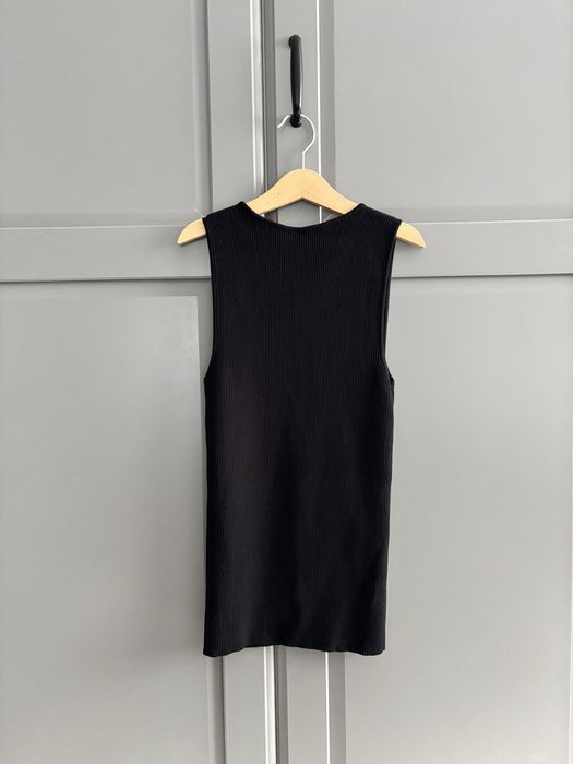 Top Zara Czarny prążek