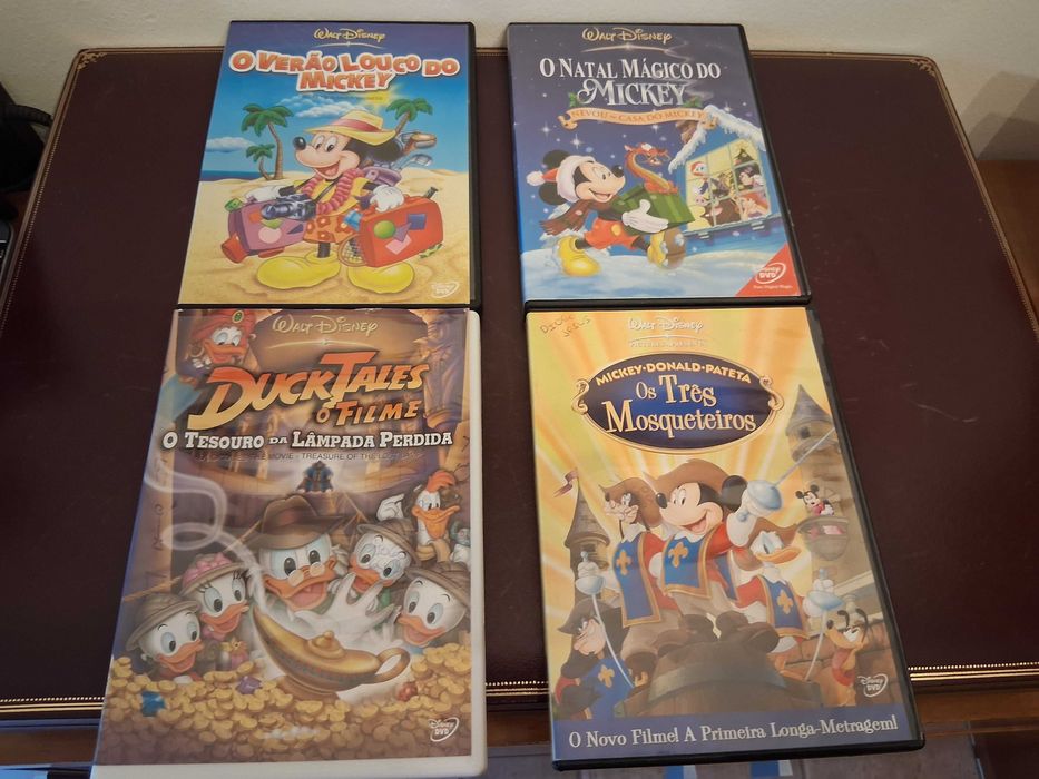 DVD's diversos de banda desenhada