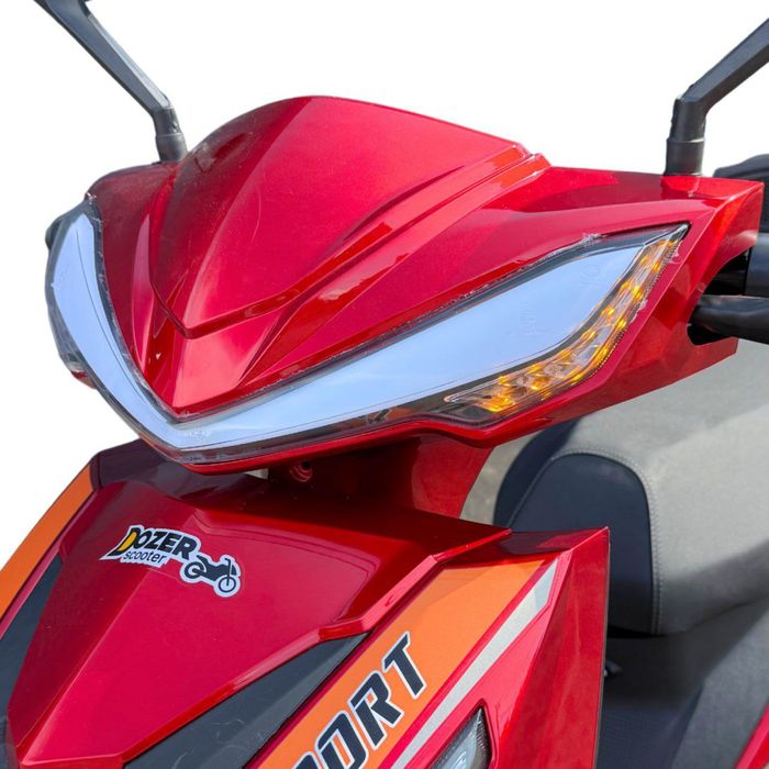 Електроскутер Dozer S-1800, гарантія, 1800Вт, електробайк