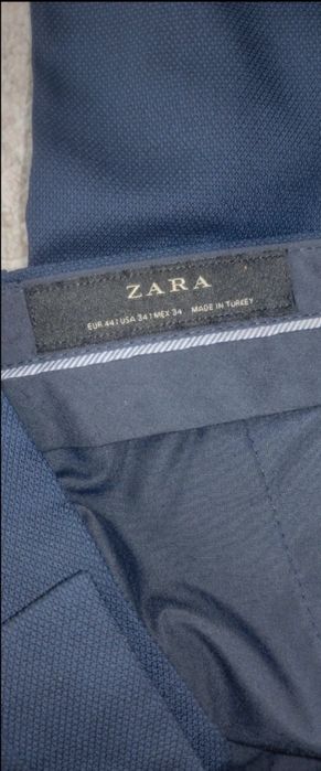 Spodnie garniturowe męskie Zara