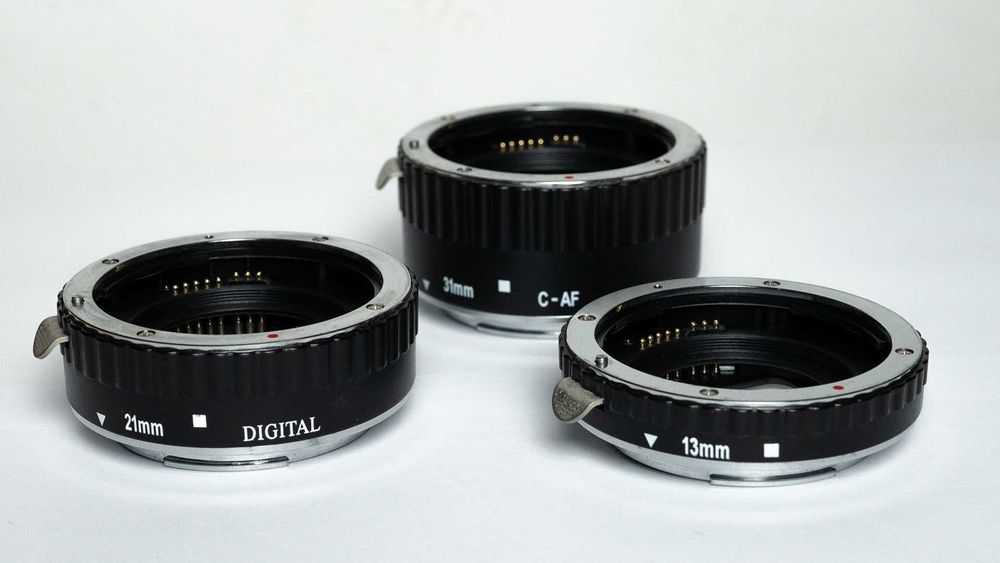 Tubo de extensão Macro com Autofoco para Canon