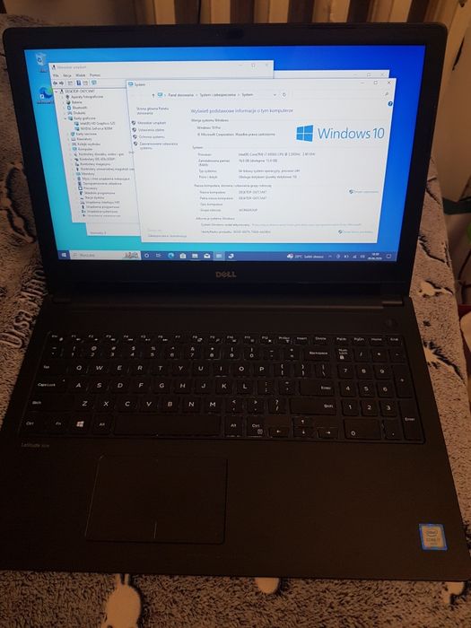 Laptop DELL 3570 - I7 6500U 16GB RAM SSD 512GB, WIN10Pro