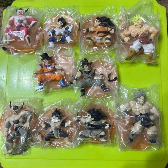 Banpresto Dragon Ball Z Posing Figures Lote de 10 peças