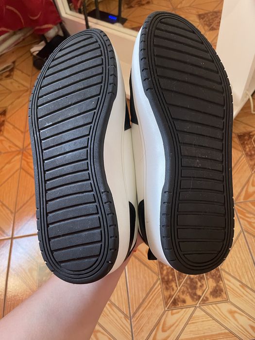 Кеды Primark черно-белые