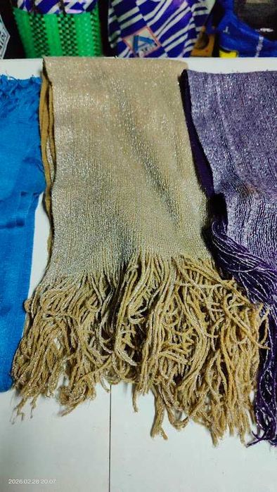 Cascois, lenços e Echarpes