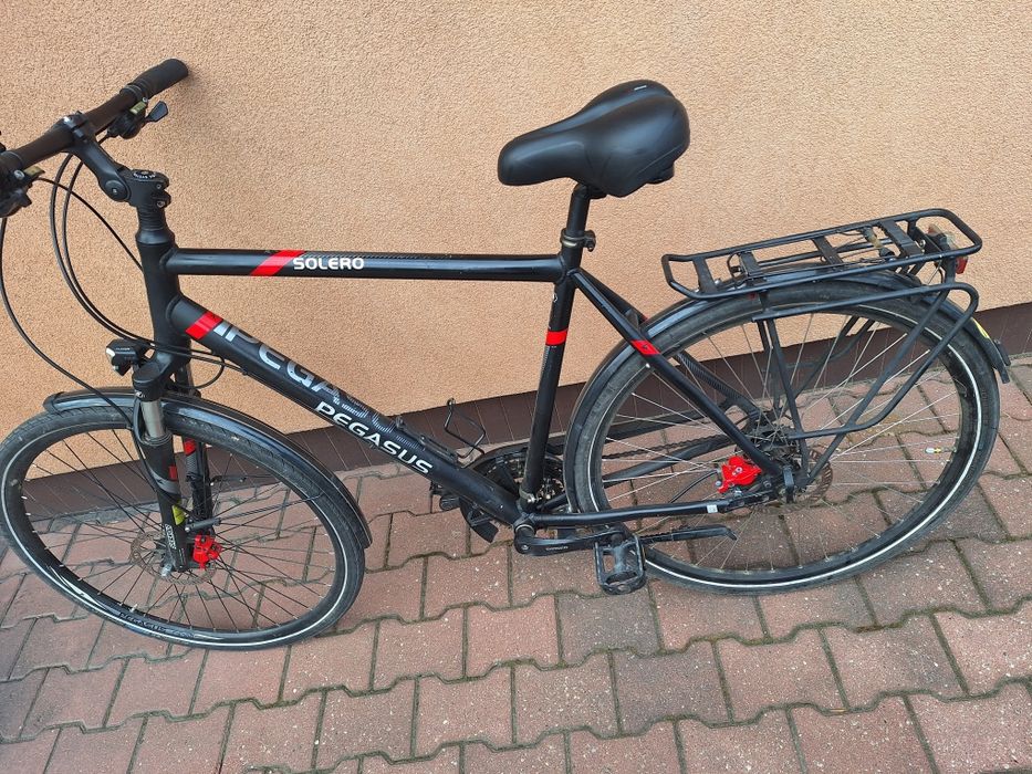 Rower miejski Pegasus Solero 28", rama 58, hydraulika, dynamo