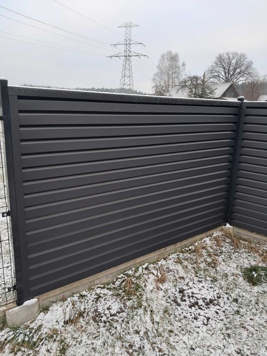 Ogrodzenie Tarasy Barierki Panel Żaluzja do Samodzielnego Montażu