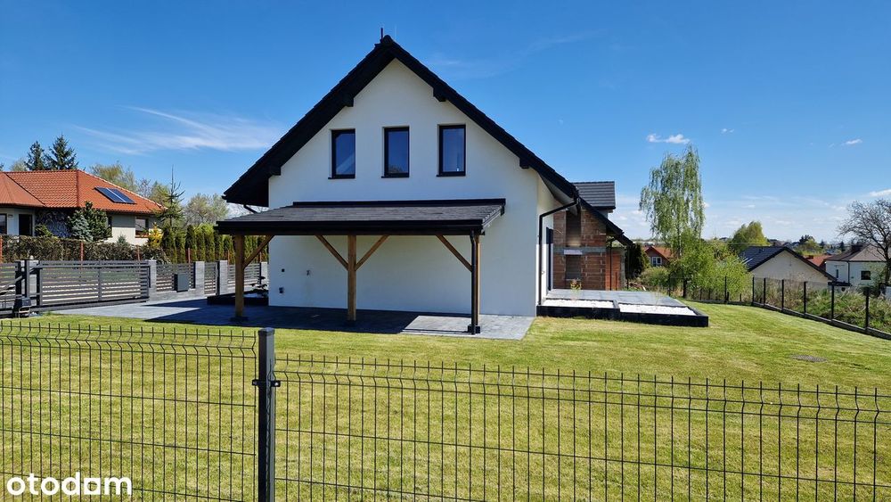 Nowy, wygodny dom/ działka 8a/ zielona okolica/ 0 PROWIZJI