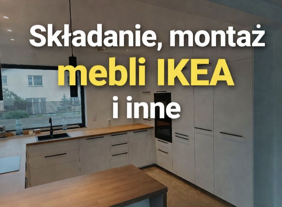 Profesjonalny Montaż kuchni, składanie mebli kuchennych Ikea, Agata, BRW