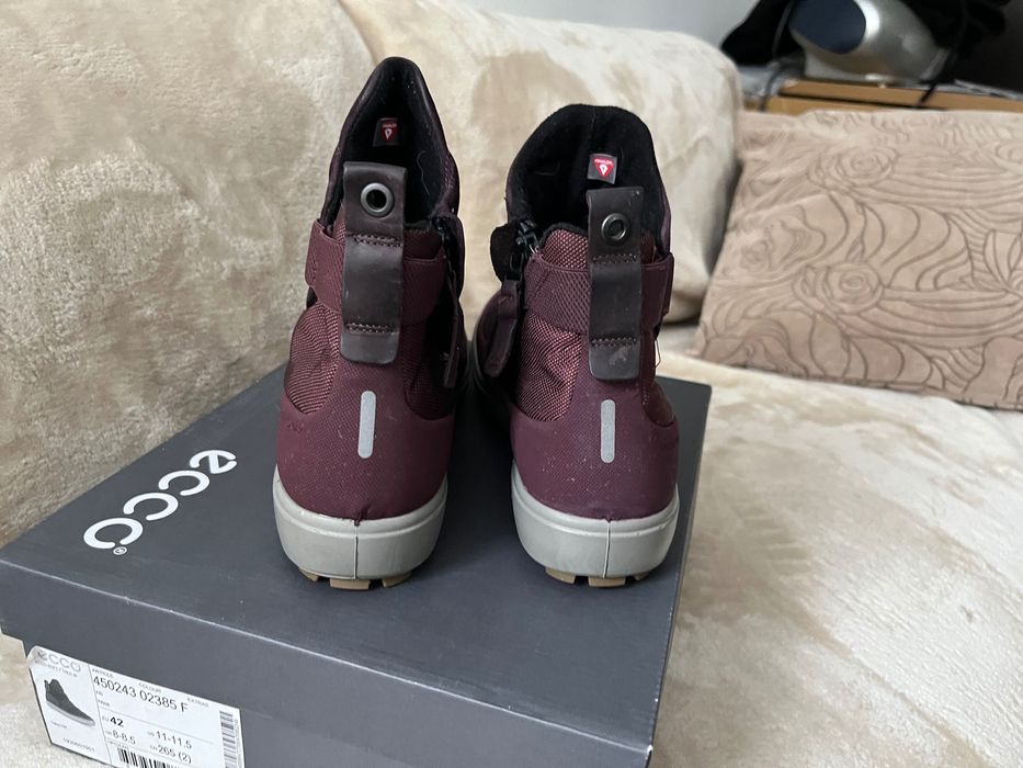 Ecco buty botki  zimowe skóra wodoodporne r.42