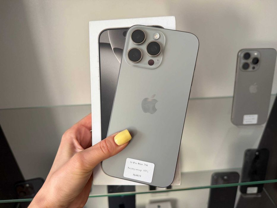 iPhone 16 Pro Max 256 Gb Neverlock (фіз карта) / Магазин + Гарантія