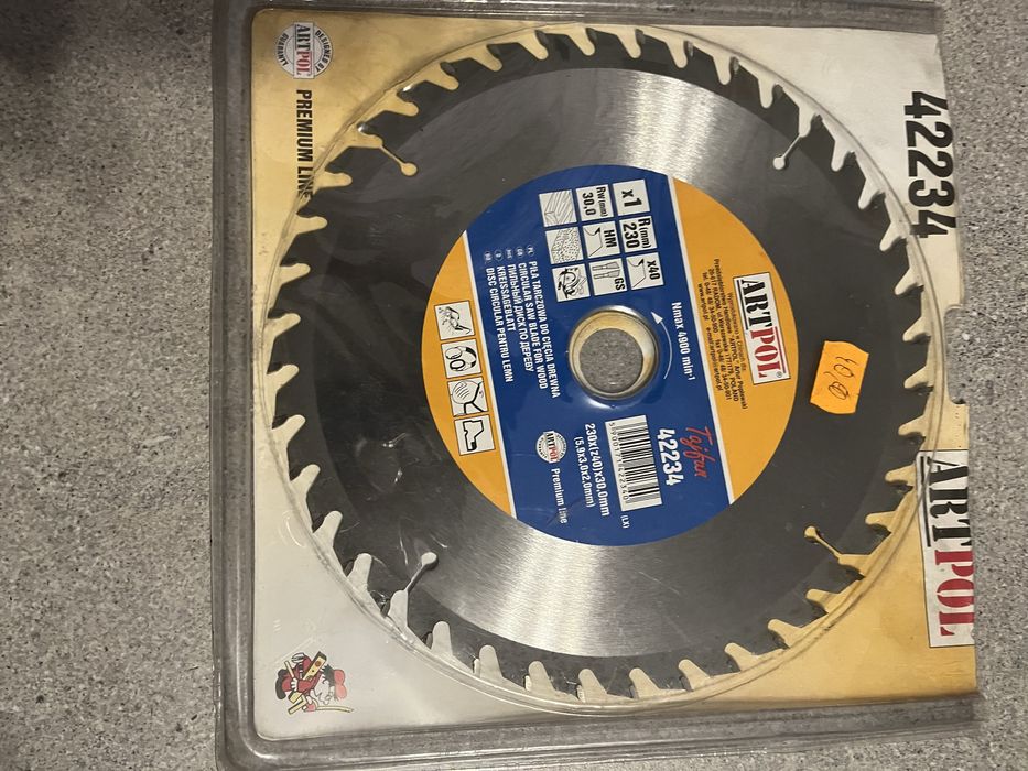 Pila tarczowa do cięcia drewna x 40 - nowa