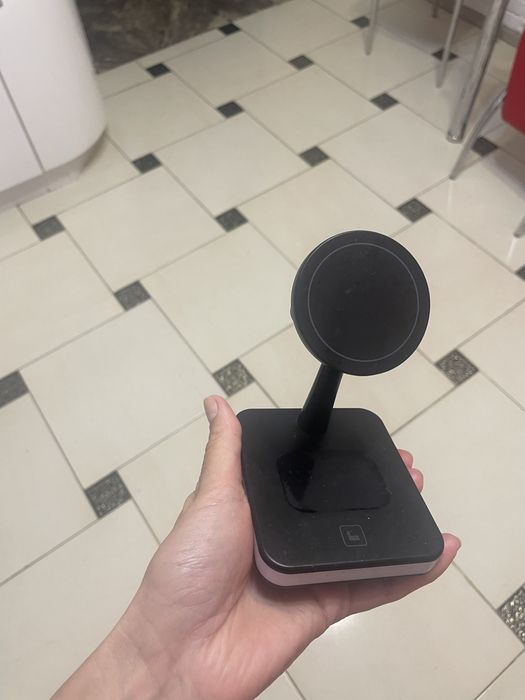 Бездротова зарядка 4 в 1 CasePro Black для iPhone| AppleWatch| AirPods