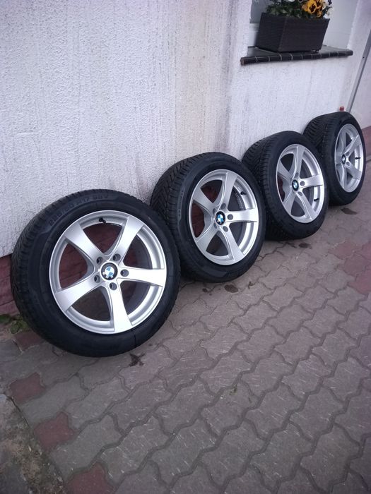 Koła  DEZENT BMW  5x120 72.6 + super Opony Całoroczne  Riken 225/50/17