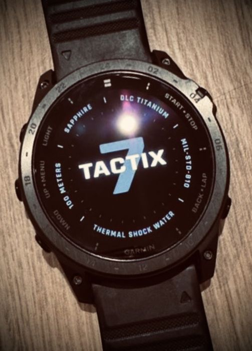 Garmin tactix 7  Amoled   Shapira titanium