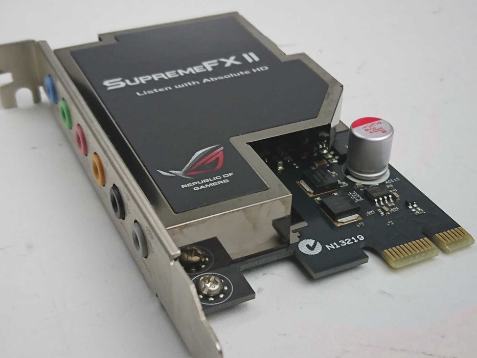 Звукова карта ASUS SUPREME FX II, 24bit/192kHz, 7.1, PCI-E x1