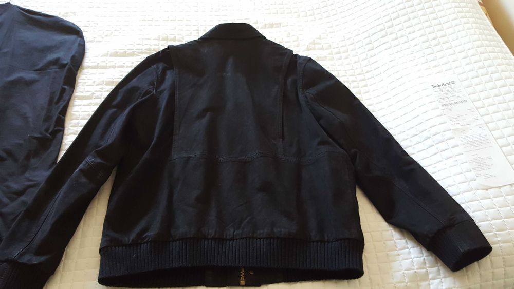 Blusão em pele Timberland