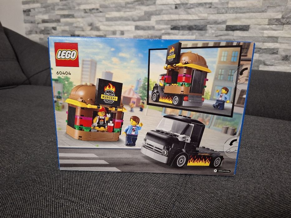 LEGO City Ciężarówka z burgerami 60404