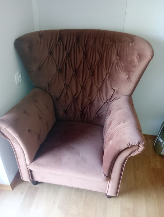 Sofa + 2 fotele w dobrym stanie