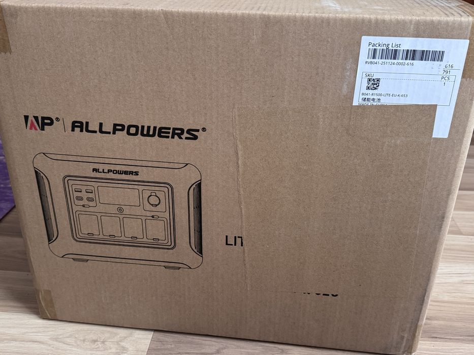 Зарядна станція Allpowers R1500 lite