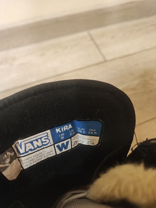 Черевики для сноуборду Vans жіночі, 38.5, сноубордические ботинки