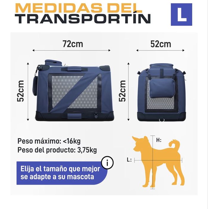Bolsa transporte caes e outroa animais