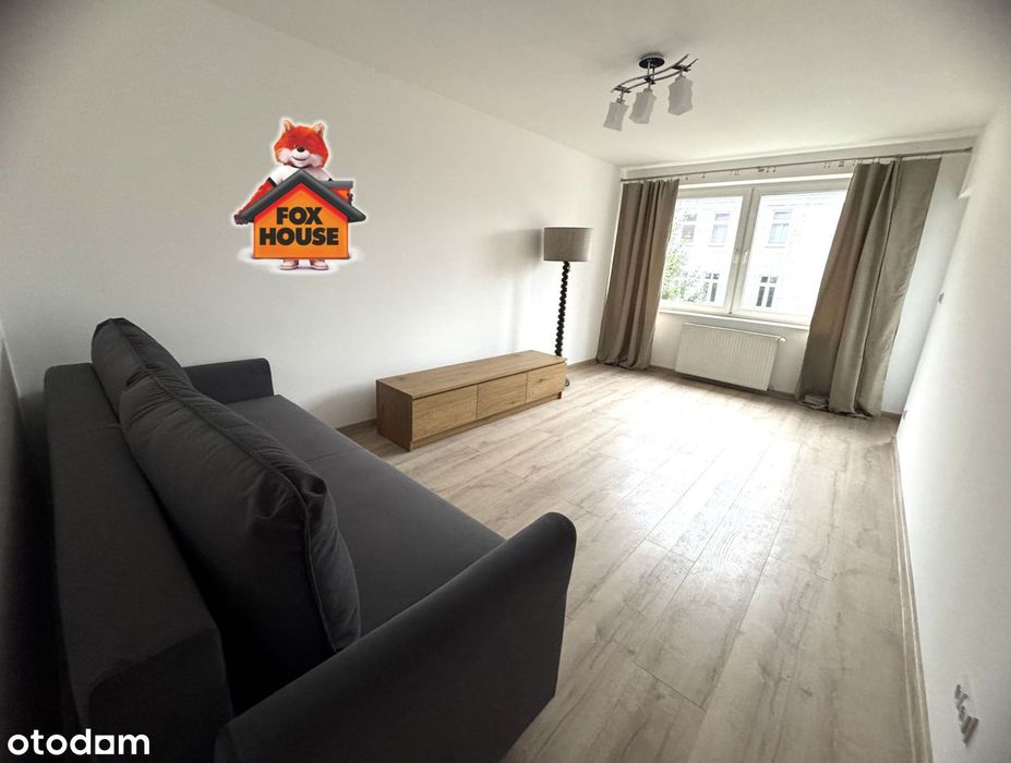 Do wynajęcia mieszkanie z balkonem w centrum / 2 pokoje – ul. Tamka